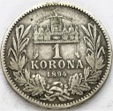 1 Korona Węgry 1894