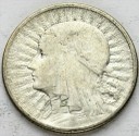 2 zł złote Głowa kobiety 1933, stan 3