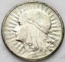 2 zł złote Głowa kobiety 1934, stan 3+