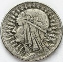 5 zł złotych Głowa kobiety 1934 stan 3