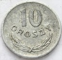 10 gr, dziesięć groszy 1962, stan 3-