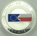 10 zł złotych 2004 Wstąpienie Polski do UE stan L-