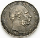 Talar 1864 A Macklenburg-Schwerin, stan 2-, RZADKA
