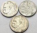LOT 3 x 2 zł Józef Piłsudski, INWESTYCJA AG SREBRO