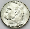 5 zł złotych Józef Piłsudski 1935. stan 3+