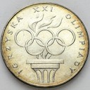 200 zł złotych 1976 XXI Olimpiada, stan 1-