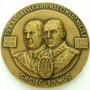 Medal 75 lat artylerii przeciwlotniczej ZŁOCONY n1