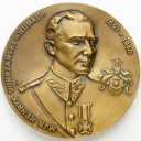 Medal 1990 mjr Dobrzański HUBAL 1940 wystawa