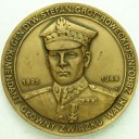 Medal gen. GROT Rowecki AK akcja Burza ZŁOCONY
