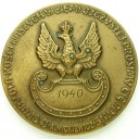 Medal  1990 Katyń 1940 orzełek ZŁOCONY