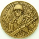 Medal 1994 Piechota Polska ZŁOCONY