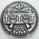 Medal Katyń Polska Golgota Wschodu Jan Paweł II