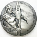 Medal Zjazd Gnieźniński Bolesław Chrobry SREBRZONY