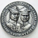 Medal gen. Dowbór-Muśnicki Taczak P. Wielkopolskie