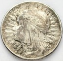 5 zł złotych Głowa Kobiety 1932 ZNAK ZE ZNAKIEM