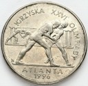 2 zł, złote 1995, Atlanta Zapasy, stan 2