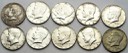 LOT 10 x 1/2 Dolara od 1965 Kennedy INWESTYCJA