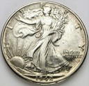 1/2 Dolara Half Dollar 1942 Bogini Wolności USA