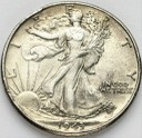 1/2 Dolara Half Dollar 1943 Bogini Wolności USA