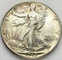 1/2 Dolara Half Dollar 1945 Bogini Wolności USA