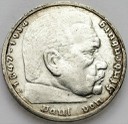 5 Marek, Mark 1935 A, Hindenburg, SREBRO