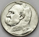 5 zł złotych Józef Piłsudski 1934 STRZELECKI ok.3+