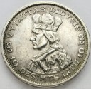 10 Desimts Litu 1936 Litwa Witold Kiejstutowicz