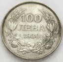 100 lewów lewa Bułgaria 1930 Borys III
