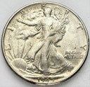 1/2 Dolara Half Dollar 1945 Bogini Wolności USA