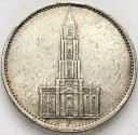 5 Marek, Mark 1935 F, Wieża, Kościół, SREBRO