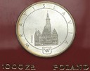 1000 zł złotych 1987 PRÓBA SREBRO, Wratislavia