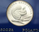 500 zł 1985 Wiewiórka Ochrona Środowiska, stan L