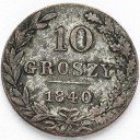 10 gr groszy 1840 MW, stan 3