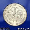 500 zł złotych 1985 Czterdziestolecie ONZ, stan L-