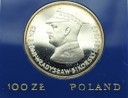 100 zł złotych 1981 Władysław Sikorski, stan L