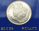 500 zł złotych 1986 Sowa Ochrona Środowiska, st.L-
