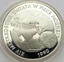 20000 zł złotych 1989 Włochy Piłka, stan L, PIĘKNA