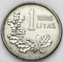 1 lit Vienas Litas Litwa 1925