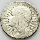 5 zł złotych 1932 Głowa kobiety, stan 3