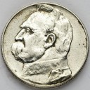 5 zł złotych 1938 Józef Piłsudski, stan około 2-