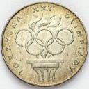 200 zł złotych 1976 XXI Olimpiada, stan 2