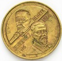 2 zł, złote 1996 Henryk Sienkiewicz, stan 2