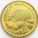 2 zł, złote 1996 Jeż Jeże, stan 1-