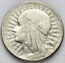 5 zł złotych Głowa kobiety 1934, stan 3