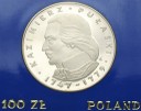 100 zł złotych 1976 Kazimierz Pułaski, stan L-