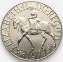 Crown 1977, 25 lat Panowania Elżbiety II, Anglia