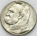5 zł złotych 1934 Józef Piłsudski ZWYKŁY, stan 3