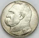 10 zł złotych Józef Piłsudski 1937, stan 3+