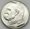 10 zł złotych Józef Piłsudski 1939, stan około 2+