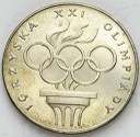 200 zł złotych 1976 XXI Olimpiada, stan 1-